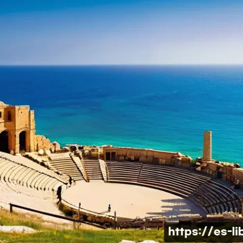 리비아의 해변과 휴양지 추천 - **Ancient Roman Grandeur on the Mediterranean Coast**
    A breathtaking panoramic view of the ancie...